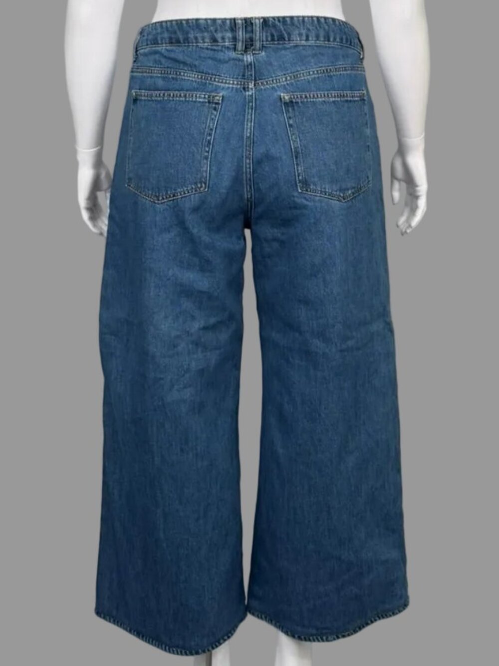 H&M Wide Leg High Rise Jeans - Size 14